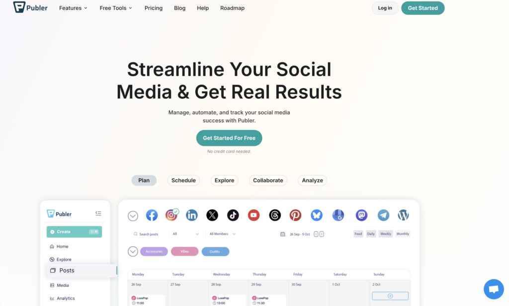 Publer - Social Media Management tool